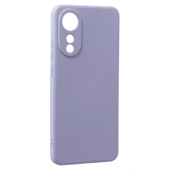 Etui do Oppo A78 4G, Silicone Lite, fioletowe