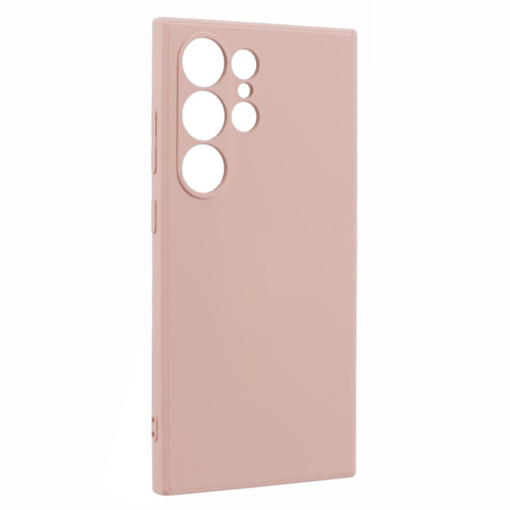Etui do Samsung Galaxy S24 Ultra, Silicone Lite, różowe