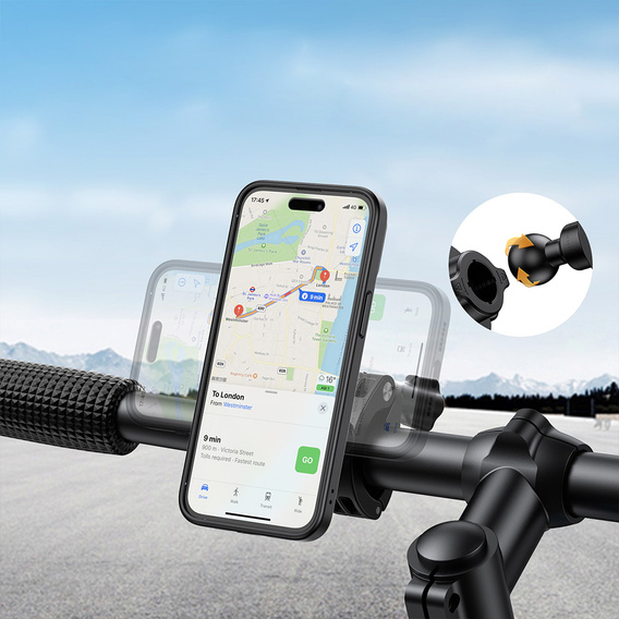 Uchwyt rowerowy i motocyklowy Quick Lock MagSafe do telefonu