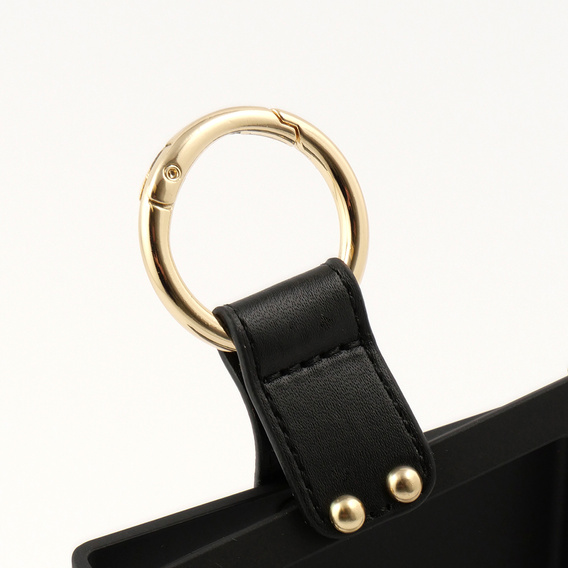 Etui GKK Ring Holder do Samsung Galaxy Z Flip7 FE / Z Flip6, czarne