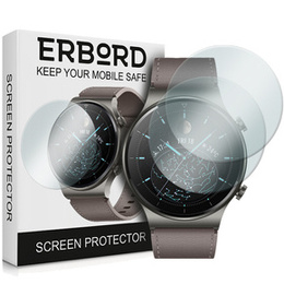 2x Szkło Hartowane ERBORD do Huawei Watch GT 2 Pro, Szybka