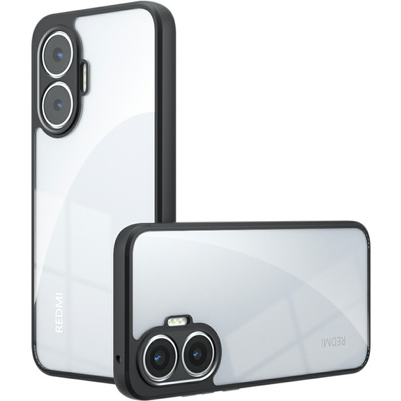 Etui Fusion Hybrid przezroczyste do Xiaomi Poco F7 5G