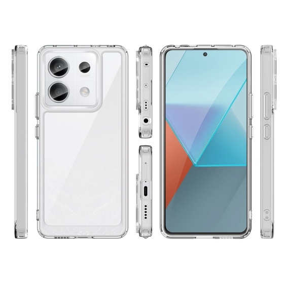 Etui do Xiaomi Redmi Note 13 Pro 5G, Fusion Hybrid, przezroczyste