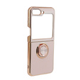 Etui do Samsung Galaxy Z Flip 5 5G, Electro Ring, różowe