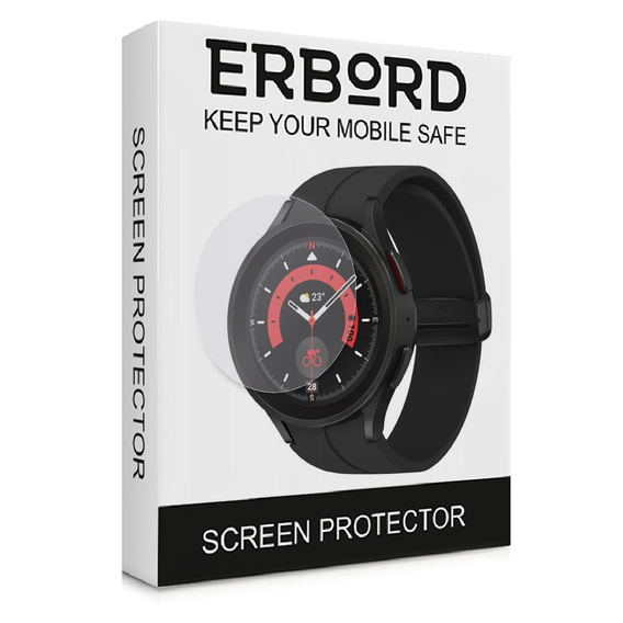 3x Folia Hydrożelowa ERBORD do Samsung Galaxy Watch 5 Pro 45mm