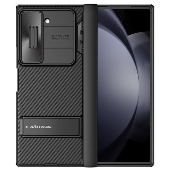 Etui do Samsung Galaxy Z Fold6 5G, pancerne Nillkin, CamShield Pro, czarne