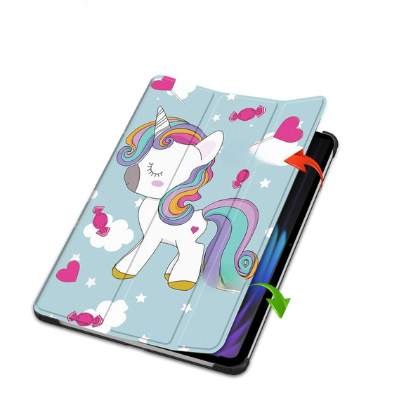 Etui do Xiaomi Pad 7 / 7 Pro, Smartcase, unicorn