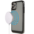 Etui do iPhone 14 Pro Max Carbon Slim Case Obudowa, Czarne