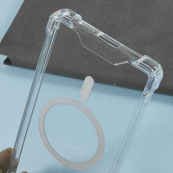 Etui do Samsung Galaxy S25 Ultra Clear z MagSafe 1.5 mm – przezroczyste
