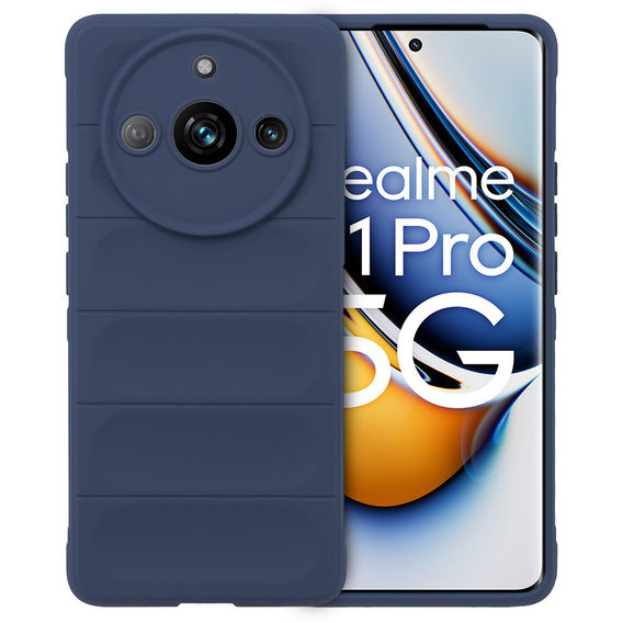 Etui do Realme 11 Pro / 11 Pro +, Gaming Shockproof, granatowe