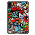 Etui z klapką i wzorem graffiti do Xiaomi Redmi Pad 2