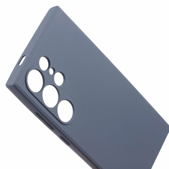Etui do Samsung Galaxy S24 Ultra, Silicone Lite, lawendowe