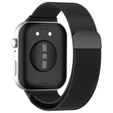 Bransoleta Milanese do Huawei Watch Fit 4 / 4 Pro / 3, Czarna