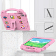 Etui do Lenovo M10 X306 2 Gen /  M10 Plus TB-X606 10.3 / Samsung Tab A 10.1 T510/515 / K10 X6C6, Cute Patterns, z podstawką, Różowe