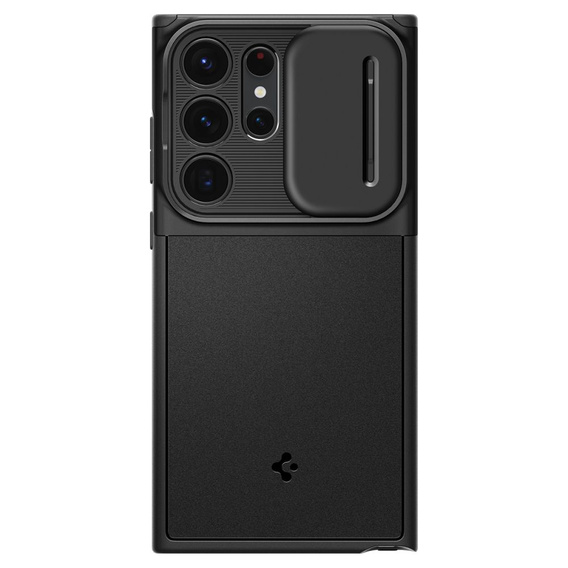 Spigen Optik Armor czarne etui do Samsung Galaxy S23 Ultra