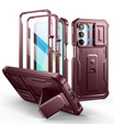 Etui pancerne do Samsung Galaxy A16 / A16 5G, Dexnor Full Body (Two Frames), czerwone