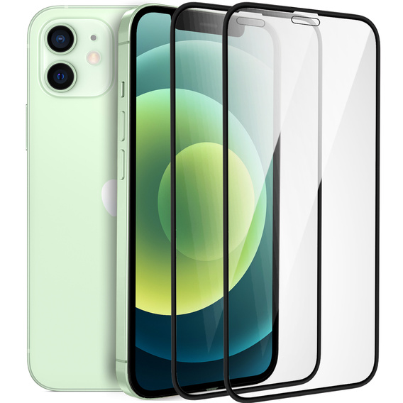 2x Szkło Hybrydowe Ceramic ERBORD do iPhone 12 Mini
