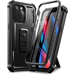 Etui pancerne do iPhone 13 Pro, Dexnor Full Body, czarne
