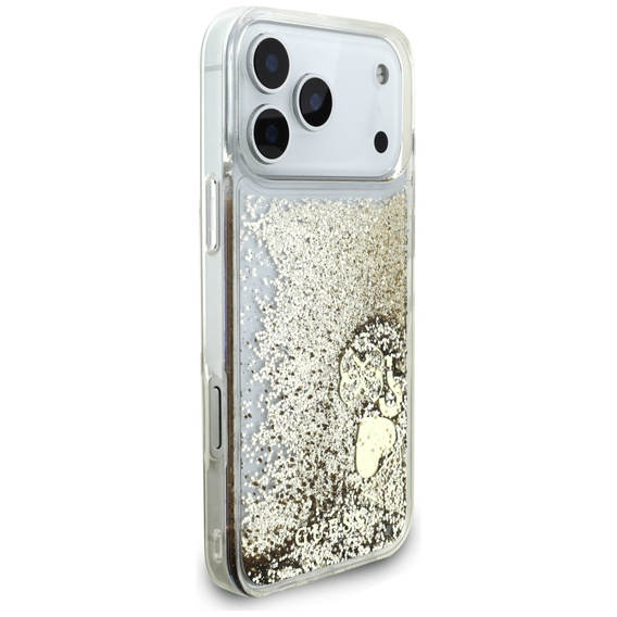 Etui GUESS Liq. Glitter 4 Charms do iPhone 17 Pro