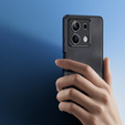 Etui DuxDucis do Xiaomi Redmi Note 13 5G, Aimo case, przezroczyste / czarne