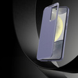 Etui z klapką do Samsung Galaxy S22, Smart View Wallet, fioletowe