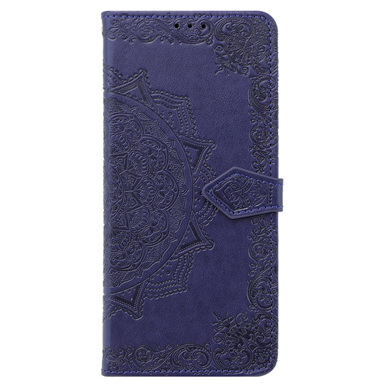 Etui z klapką do Oppo A38 4G / Oppo A18 4G, Mandala, fioletowe