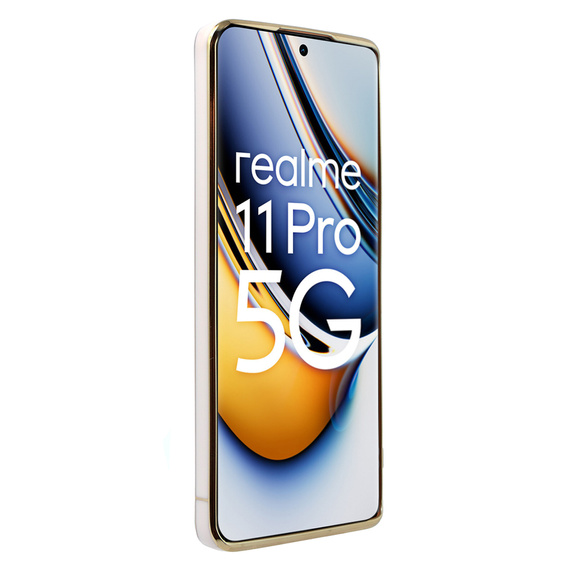 Etui do Realme 11 Pro 5G / Pro+ 5G, Glamour CamShield, różowe rose gold