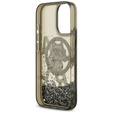 Etui Karl Lagerfeld Liquid Glitter Choupette MagSafe do iPhone 17