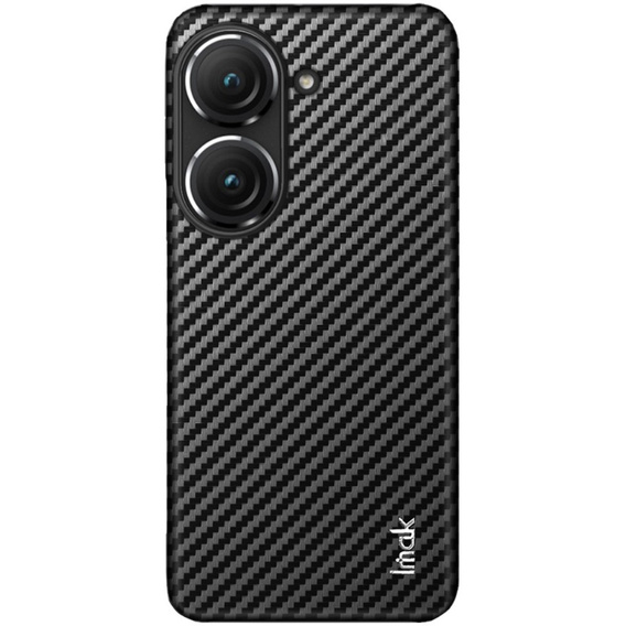 Etui IMAK do Asus Zenfone 9 5G / 10 5G, Ruiyi Series Case Carbon, czarne