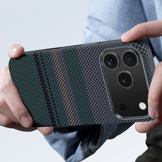 Etui BENKS Kevlar Magnetic Armor Pro Aurora 600D C070 do MagSafe do iPhone 17 Pro Max