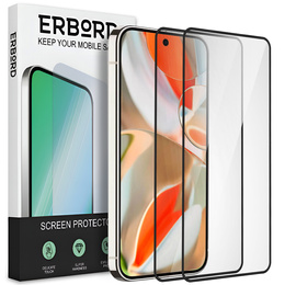 2x Szkło Hartowane ERBORD 3D do Google Pixel 9 Pro XL – ochrona całego ekranu
