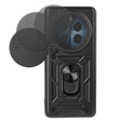 Etui pancerne do Realme 12 Pro 5G / 12 Pro+ 5G, CamShield Slide, czarne
