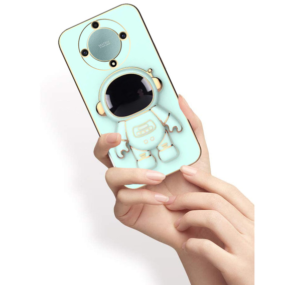 Etui do Honor Magic 5 Lite, Astronaut, zielone