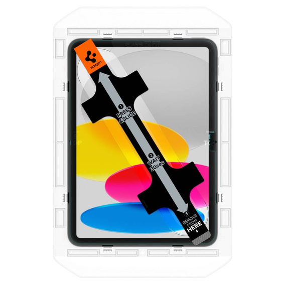 SPIGEN Szkło Hartowane do iPad 11" 2025 A16 (11 gen.) / iPad 10.9" 2022 (10 gen.), Glas.TR EZ Fit