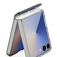 Etui Dux Ducis Stex Series do Samsung Galaxy Z Flip7 5G – czarne, skórzane