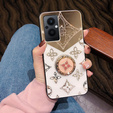Etui Fashion do Oppo Reno7 Lite, różowe