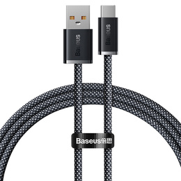 Baseus kabel USB-A USB-C 1 m 100 W - Szary