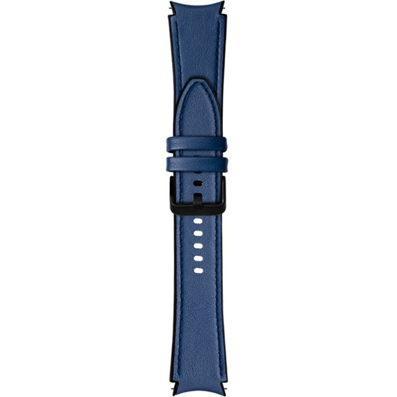 Pasek Skórzany do Samsung Galaxy Watch 4/5/6 40/42/43/44/45/46/47mm, Niebieski