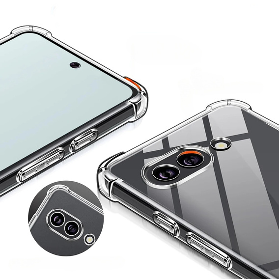 Etui do Google Pixel 9A, Dropproof, przezroczyste