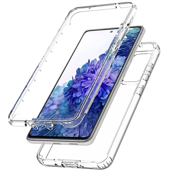 Etui do Samsung Galaxy S20 FE, Suritch Full Body, przezroczyste