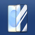 Szkło Hartowane 3D do Samsung Galaxy S25, czarna ramka