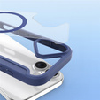 Etui Dux Ducis do iPhone 17, Skin X Pro,  z klapką, do MagSafe, granatowe