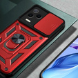 Etui pancerne do Infinix Note 12 2023, CamShield Slide, czerwone