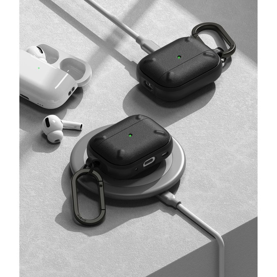 RINGKE Etui na Słuchawki Airpods Pro / Pro 2, Onyx, Czarne