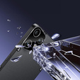 2x Szkło Hartowane ERBORD na aparat do CMF Nothing Phone 2 Pro – ochrona aparatu bez kompromisów - czarne