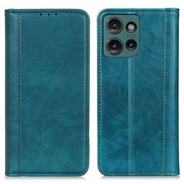 Etui do Motorola Edge 50 Neo 5G z klapką – zielone