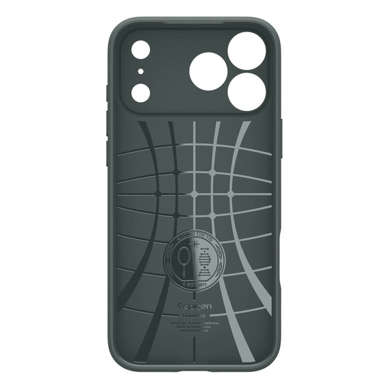 Etui Spigen Liquid Air do iPhone 17 Pro, Abyss Green