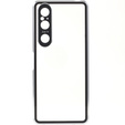 Etui do Sony Xperia 1 V, Magnetic Dual Glass, srebrne
