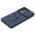 Etui pancerne do Oppo A38 4G / Oppo A18 4G, CamShield Slide, niebieskie