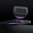 Etui do Xiaomi Redmi 15 5G / 4G, z ochroną aparatu, przezroczyste z czarnymi bokami